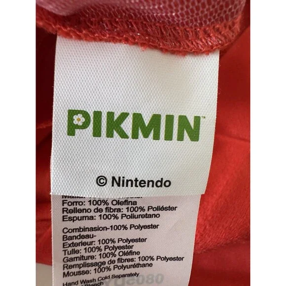 Disguise Kids Classic Pikmin Red Pikmin Jumpsuit Costume Small 4-6 - Picture 10 of 13